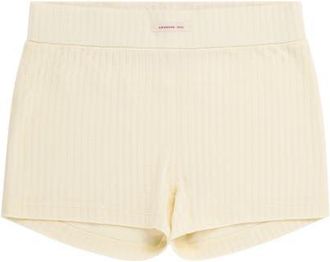 Amundsen & Scott Heros Hide Boxers Womens in Natural/logo at Nordstrom, Size X-Large Short Eu
