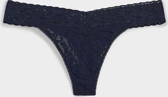 Hanky Panky Womens Stretch lace thong Nylon