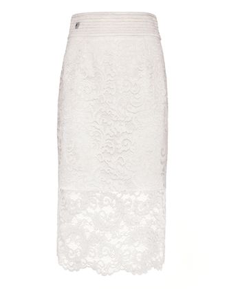 Philipp Plein Long Skirt Lace