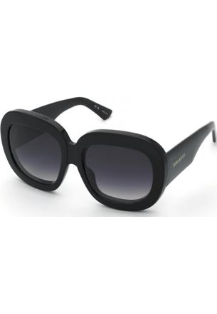 Nina Ricci Womens SNR402 57 570700 Sunglasses - Black - One Size