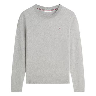Tommy Hilfiger Donna, Maglie, Grigio, S, new