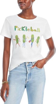 Unfortunate Portrait Pickleball Womens White Shirt