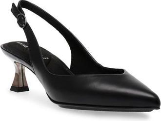 Anne Klein Izzie Slingback Pump in Black at Nordstrom, Size 7.5