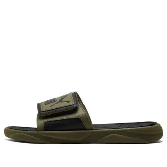Puma Royalcat Comfort Slides Dark Green Moss 372280-14