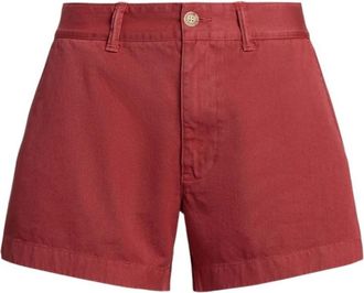 Ralph Lauren Dames, Korte broeken, Rood, Maat: XS Katoen