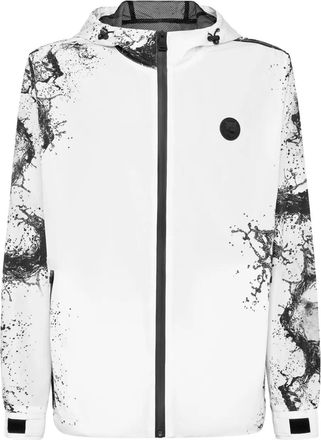 Plein Sport Giacca con cappuccio - Bianco