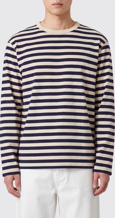 Junya Watanabe Bicolor Striped Cotton Long-Sleeved T-Shirt