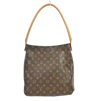 Louis Vuitton Looping Monogram Canvas Brown Canvas Handbag (Pre-Owned)