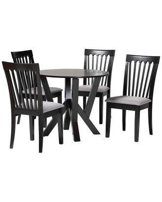 Baxton Studio Marian Modern 5Pc Dining Set