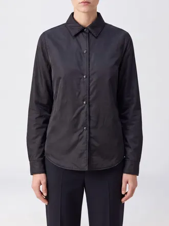 Aspesi Camicia imbottita a maniche lunghe in tessuto tecnico stretch