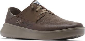 Columbia PFG Boatside Relaxed Slip-On Sneaker in Espresso Ii/Wet Sand at Nordstrom, Size 13