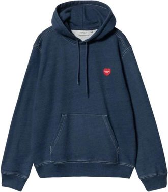 Carhartt Work in Progress Hooded Ingo Sweatshirt - Heren - Hoodies - Blauw - S - Katoen - Hoodies & sweatvesten