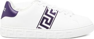 Versace Sneakers con righe - Bianco