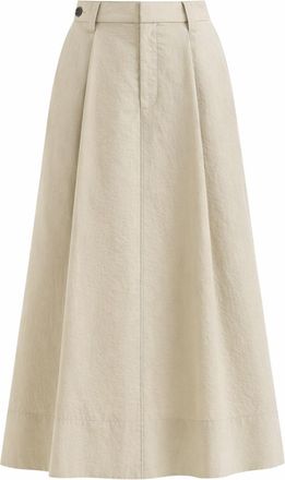 Brunello Cucinelli Ma&szlig;geschneiderter Rock aus Baumwollpopeline von Brunello Cucinelli