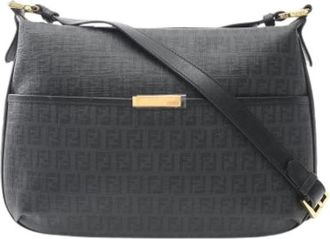 Fendi Borsa a spalla in tela Pre-owned - - Pre-owned - Donna - Nero - ONE SIZE