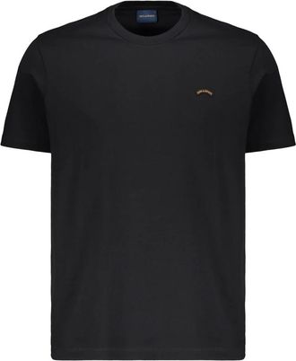 Paul & Shark T-shirt met korte mouwen - Heren - T-shirts - Zwart - XL - Katoen - Tops