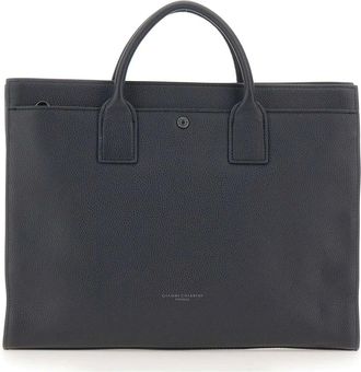 Gianni Chiarini Tassen, Heren, Blauw, ONE Size, Leer, Florence