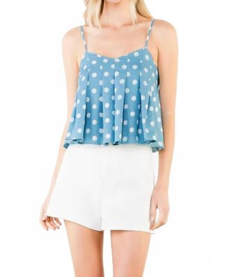 THML Clothing Endless Love Tank In Blue