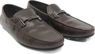 Tod's Mocassini Double T - Marrone