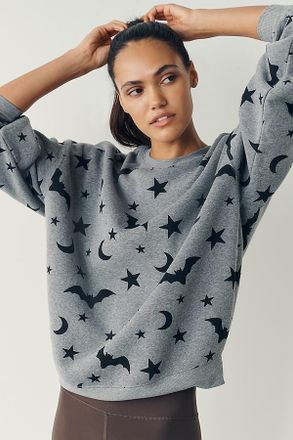 Beach Riot Devyn Oversized Crew-Neck Sweatshirt