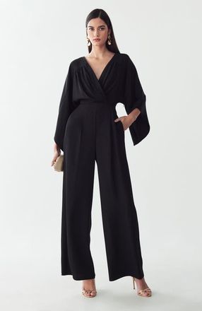 BWLDR Fiora Jumpsuit in Black at Nordstrom, Size 2