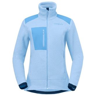 Norr&oslash;na Trollveggen Warm3 Jacket Fleecejacke f&uuml;r Damen | blau