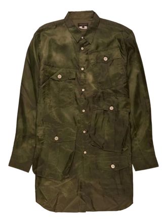Comme Des Gar&ccedil;ons pocket shirt - Green