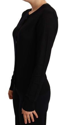 Dolce & Gabbana Virgin Wool Crewneck Sweater - Black