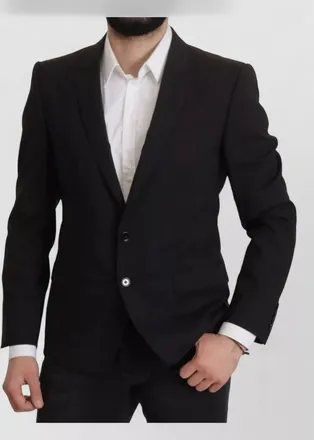 Dolce & Gabbana single breasted wool blazer