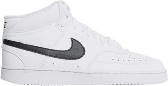 Nike M Court Vision Mid Next Nature - Heren - Skateschoenen - Wit - 43 EU - Fitness