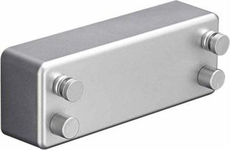 OEM Tendedero De Alambre De Acero Invisible, Doble Extensible, Sin Perforaci&oacute;n, Color Plateado