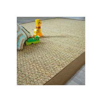 OEM Tappeto Sea Rush - Varana Panama - Cotone Marrone Oca - 80 X 150 Cm