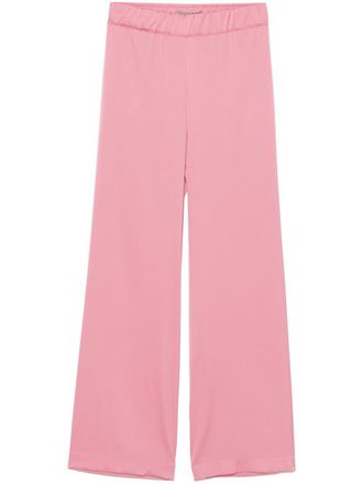 D.exterior D. Exterior Pink Wide Leg Trousers