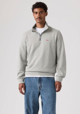 Levi's ORIGINAL HM 1/4 ZIP, mit Troyer-Kragen und Logo-Stickerei