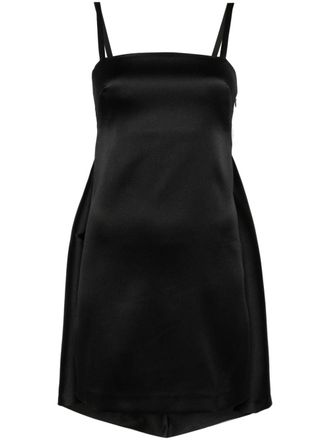 P.A.R.O.S.H. Papavero mini dress - women - Polyester/Polyamide/Elastane - S - Black