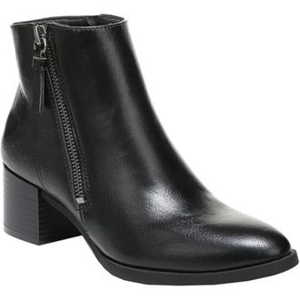 Life Stride Womens LifeStride Dynasty I1847S3003 Boots Black Almond Toe Bootie HTAT277