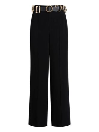 Cinq à Sept Ester belted trousers - Black