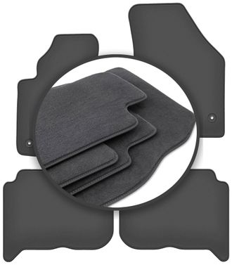 OEM Alfombrillas Premium Para Volkswagen Touran I Fl Monovolumen (2010-2015)