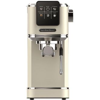 Hamilton Beach BaristaPro Touch 5-in-1 Espresso Machine Cream