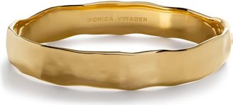Monica Vinader Siren Muse Bold Bangle Bracelet in 18K Gold Vermeil at Nordstrom, Size Medium