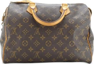 Louis Vuitton Speedy Handbag Monogram Canvas 30 satchel - Bruin