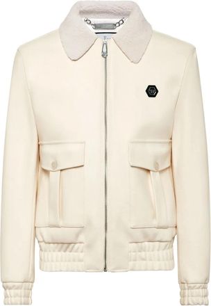 Philipp Plein Giacca con applicazione logo - Toni neutri