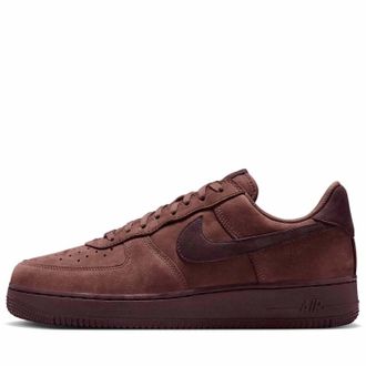 Nike Mens Air Force 1 Low Retro Premium Sneaker In Red Sepia/red Mahogany