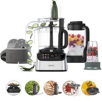 Kenwood Fdm73.850ss Robot De Cocina 1000 W 3 L Gris Balanza Integrada