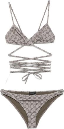 Gucci Mujer, Trajes de ba&ntilde;o, Gris, Talla: S