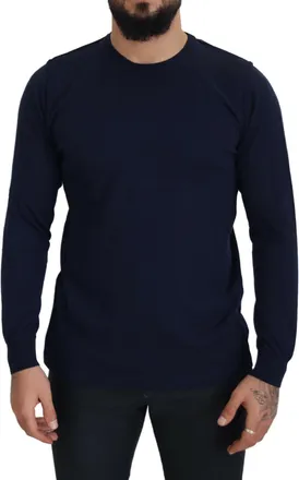 Paolo Pecora Paolo Pecora Milano Cotton Crewneck Pullover Mens Sweater