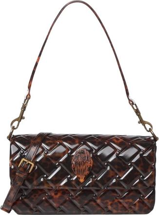 Kurt Geiger Bolso de Hombro Jelly Kensington - Bags - Mujer - Marr&oacute;n - ONE SIZE