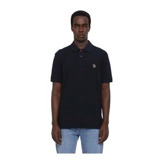 Paul Smith Polo Shirts, male, Blue, Size: M Polo