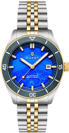 Duxot Pacifico Automatic Blue Dial Mens Watch DX-2076-AA