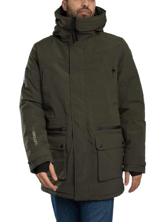 Superdry Gewatteerd Parka-Jack Van City, Groen